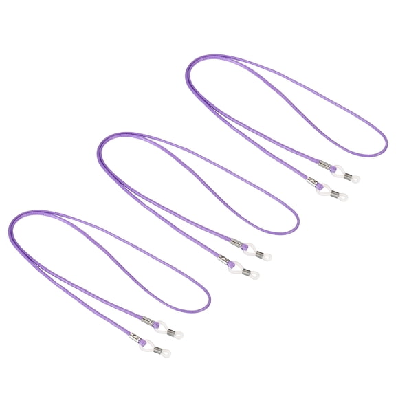 Uxcell Eyeglass Holder Chains Adjustable Eye Glasses Neck Strap String Safety Lanyard Sunglasses Eyewear Retainer Light Purple