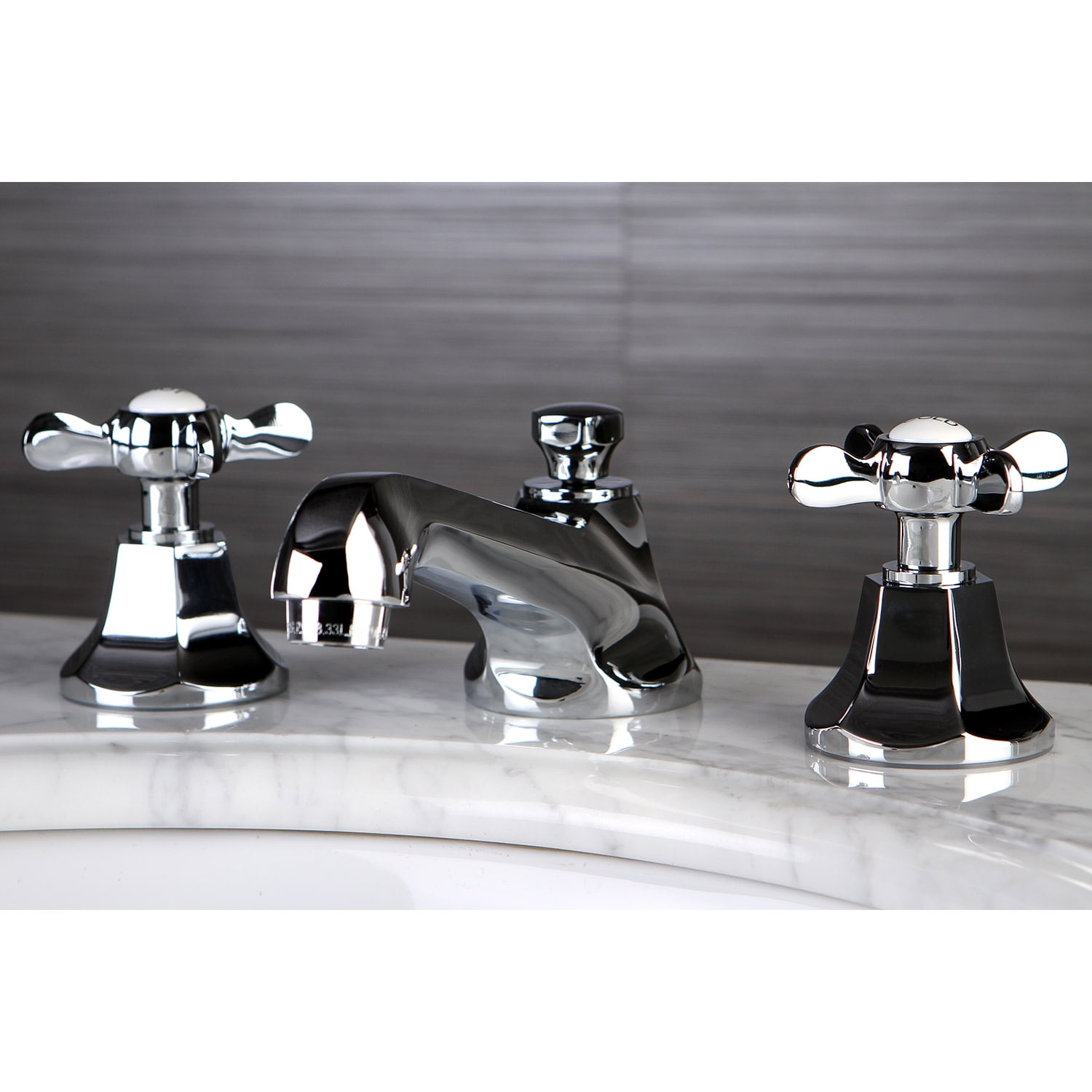 Kingston Brass Widespread Bathroom Faucets In Brushed Nickel Finish KS4468BEX