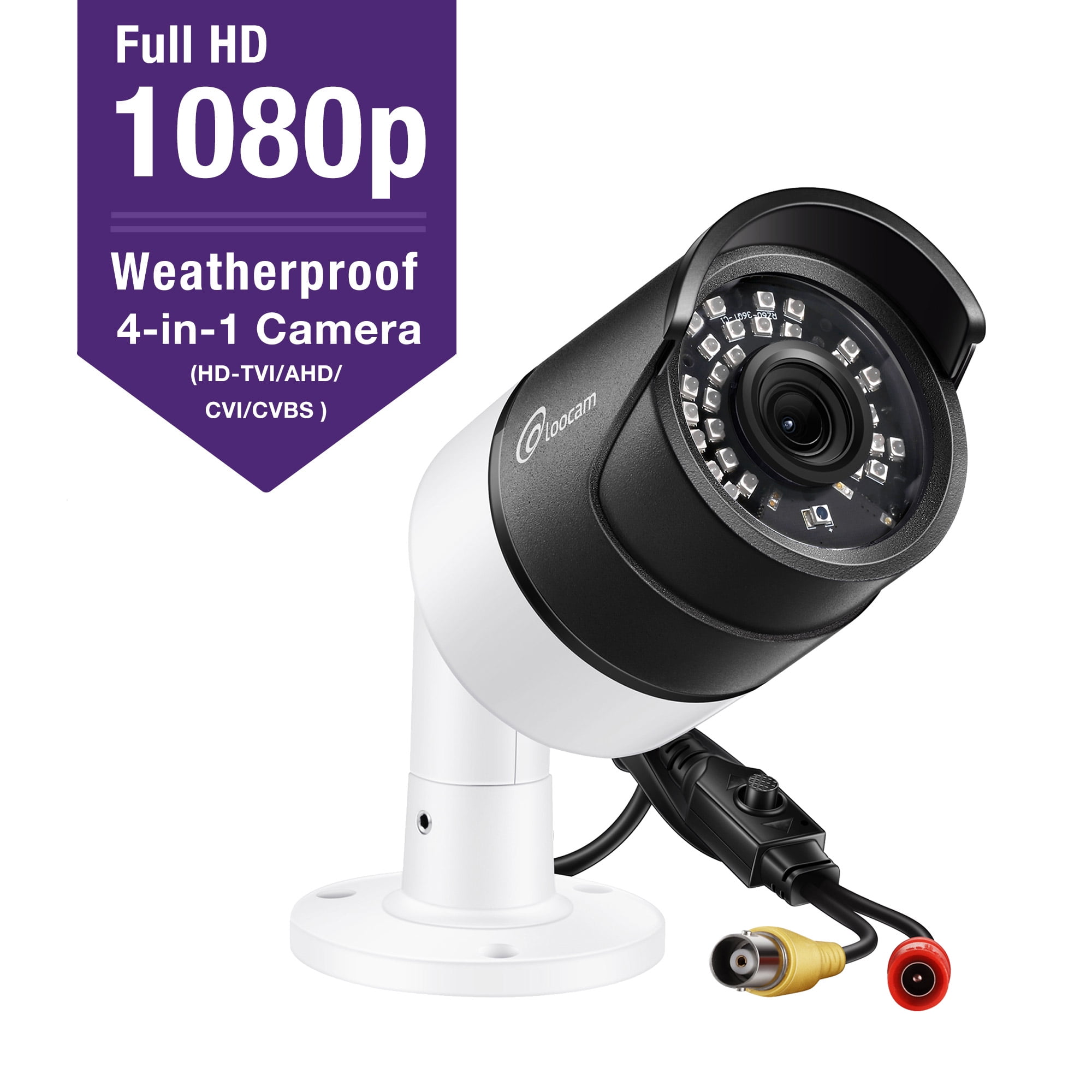 Loocam 1080p HD Bullet Security Camera 