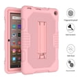 thumbnail image 5 of SaniMore for Amazon Fire HD 8 & 8 Plus (10th Generation, 2020) Back Case Hidden Kickstand Heavy Duty Protective Tri-layer Hybird Shockproof Rubber Case for Amazon Fire HD 8 & 8 Plus, Rosegold, 5 of 8