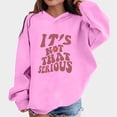 thumbnail image 2 of Zshosam Hoodies for Teens Girls Trendy Hoodies for Teen Girls Trendy Pullover Sweatshirts Cute Long Sleeve Sweatshirt Size 18 24 Months,(Pink 18-24 Months), 2 of 4