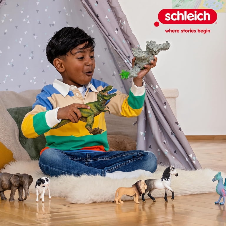 Schleich Farm World Dog Walker Playset With Labrador Retriever Toy - 3 Pieces, Movable Arms & Legs