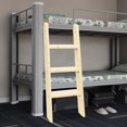thumbnail image 5 of Miumaeov 3 Steps Ladder Wooden Bunk Bed Ladder Universal Space-Saving Motorhom Motorhome Step Ladder Climb Ladder, 5 of 19