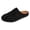 Black, variant on HEWUQI Hollow out Mules for Man Arch Support Braided Strappy Sandals Comfortable Indoor Floor Slippers Cushion Beach Walking Slides Brown Size 10.5