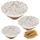 thumbnail image 1 of 3 Pzas de Cubierta de Tazón de Tela Reutilizable, Colección Lavable a Máquina, Tela de Lino y Algodón Lavable con Funda Elástica para Masa Madre, Fermentación de Masa y Almacenamiento de Alimentos, 1 of 11
