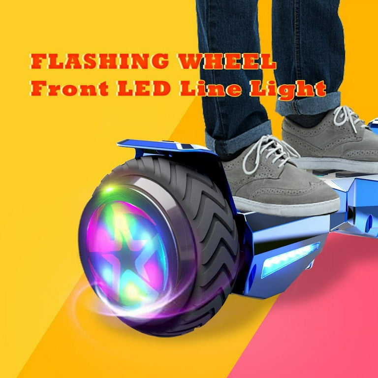 Hoverboard blinking blue light sales