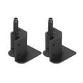 thumbnail image 3 of 2Set Furniture Hardware Adjustable Feet Support Legs for Bed Wardrobe Furniture Black, 3 of 5