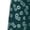 Green, variant on Women'S Summer High Waisted Flowy Slit Midi Skirts Casual Boho Floral Beach Skirt Orange M