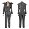 thumbnail image 5 of Disfraz de Jack Skellington Sally, traje de Cosplay de pesadilla antes de Navidad, Top a rayas de Anime, pantalón, uniforme de fiesta de Halloween, regalo para niños, 5 of 5