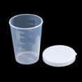 thumbnail image 4 of Lefu 10PCS Measuring Cup With Lid Transparent Plastic Graduated Measuring Cup, 4 of 9