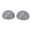 Grey, variant on OVTSC 2 Pcs Hedgehog Balance Pods 6.3 inches / 16 cm Inflatable Stepping Stability Trainer Dots Half Spiky Fitness Domes for Kids Core Body Balancing Physical Therapy Sensory Training, Grey