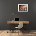 thumbnail image 3 of Nesvetaylov, Dmitry 18x13 White Modern Wood Framed Museum Art Print Titled - Sunny Cypress Trees, 3 of 4