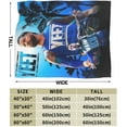 thumbnail image 3 of jey Wresting USO Flannel Novelty Blanket,Soft Luxury Fleece Throw Blanket for Couch Bed Sofa Sleeping,Men Lightweight Warm Plush Air Condition Blankets 60x80, 3 of 6