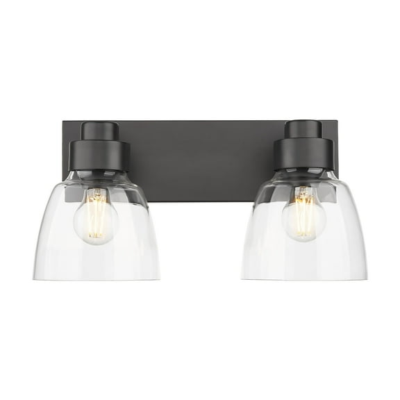 Golden Lighting Remy 2-light Vanity in Matte Black