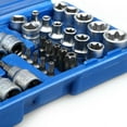 thumbnail image 4 of OULII Driver Bit Set Socket Set Silver for Appliances DIY Enthusiasts 34Pack, 4 of 5