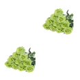 thumbnail image 1 of Naiovety 10 UNIDS Flores Artificiales Impermeable Seda Ligero Tallo Largo Ramo de Rosas Banquete de Boda Decoraciones Al Aire Libre Type4 NO4, 1 of 6