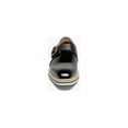 thumbnail image 6 of Stacy Adams Bartram Plain Toe Monk Strap Patent Shoes Black 25724-001, 6 of 7