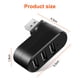 thumbnail image 2 of Splitter USB3.0 Hub Adapter Rotar Lector de disco U de alta velocidad 3 puertos Negro, 2 of 8