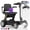 Black, variant on Arshin 4 Wheels Mobility Scooter with USB Port for Seniors,Electric Folding Wheelchair Device for Travel,Purple