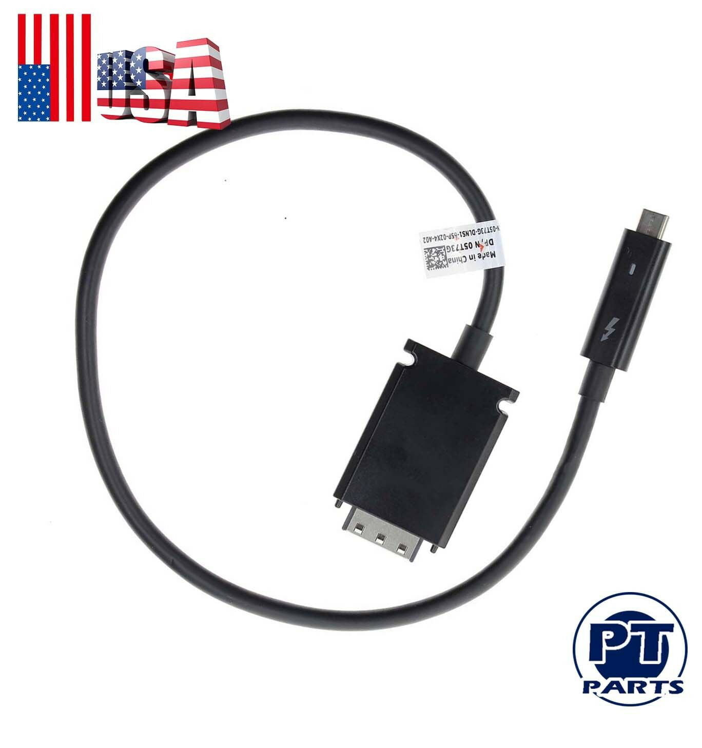 New USB-C Cable For Dell Thunderbolt DOCK 5T73G 3V37X TB15 K16A 