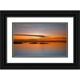 thumbnail image 1 of Krol (Bax), Piotr 32x21 Black Ornate Wood Framed with Double Matting Museum Art Print Titled - by sunset, 1 of 4