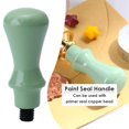 thumbnail image 1 of Cuadros Decorativos Sello de sellado de cera retro Mango de madera Decoración de estampado de aduanas (verde claro) Tmvgtek embutido en tela, 1 of 4
