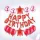 thumbnail image 2 of KAKOWELY Juego de 26 globos para bodas, cumpleaños, fiestas infantiles, banquetes y recuerdos (rojos), 2 of 4