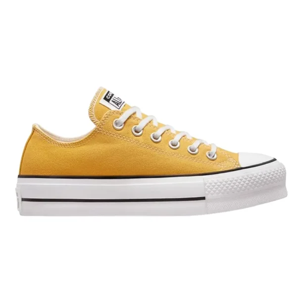 CONVERSE CTAS OX LOW PLATAFORMA NARANJA