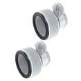 thumbnail image 1 of Type B Hose Adapter for Pumps, 2 Pack, Swimming Pool Hose Adapter for 1.5" and 1.25" Fittings, 1 of 4