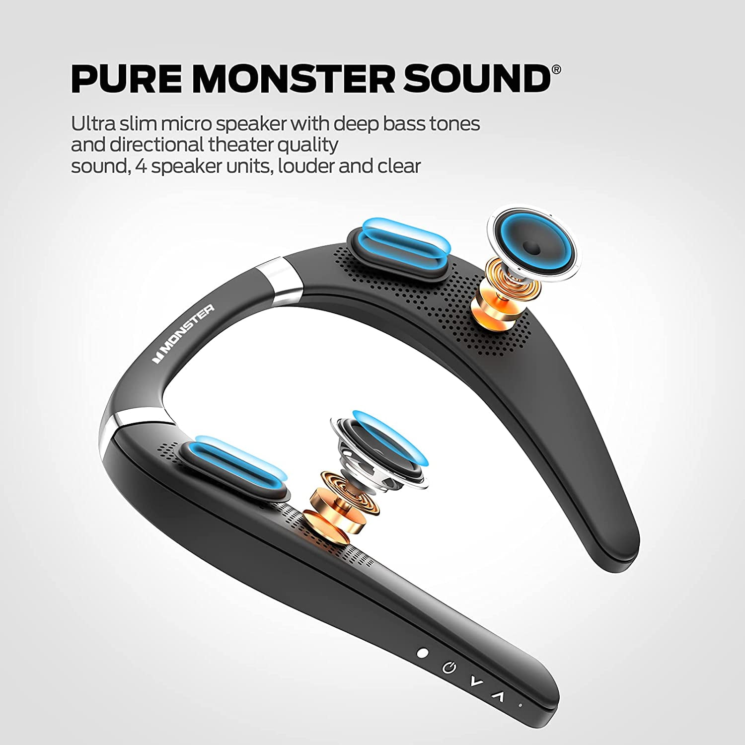 Monster Boomerang Neckband Bluetooth 