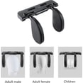 thumbnail image 4 of Car Seat Neck Pillow - Car Headrest - Headrest Cushion - Universal Adjustable Travel Headrest - Neck Support - Car Seat Cushion - Adjustable - Safety and Protection - For Children and Adults - BLACK, 4 of 4