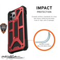 thumbnail image 4 of UAG Designed for iPhone 11 Pro [5.8-inch screen] Monarch [Crimson] Case, 4 of 8