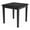 Black, variant on Amherst Wood Reception Waiting 20" Transitional End Table / Black Wood Frame