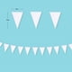 thumbnail image 1 of Banderas triangulares, 12 m, 45 piezas, banderas triangulares reutilizables, para interiores y exteriores, decoraciones para fiestas de cumpleaños infantiles, fiestas de cumpleaños, aniversarios,, 1 of 8