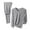 Gray, variant on TMOYZQ Thermal Underwear for Men Long Johns Fleece Lined Thermals Top and Bottom Pants Winter Warm Base Layer Set for Cold Weather, Big& Tall