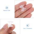 thumbnail image 3 of 8pcs Sombra plisada Sujetal de Soportes Tensor Tensor Transparente Cable Retenedor Spools, 3 of 6