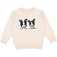 thumbnail image 2 of Inktastic Boston Terriers (dark Apparel) Toddler Sweatshirt, 2 of 4