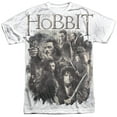 thumbnail image 1 of The Hobbit Men's  Hhollen Amarth Sublimation T-shirt White, 1 of 2