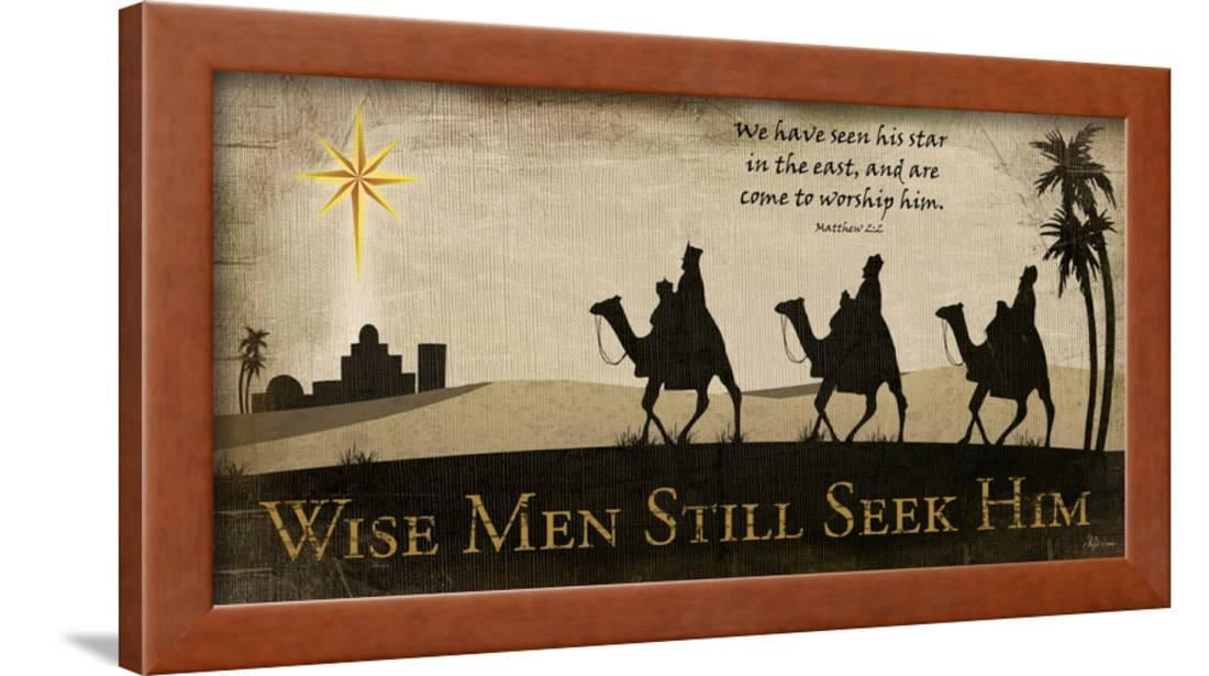 Wise Men Still Seek Him Canvas Wall Art Print Christmas Home Decor Wise Men Still Seek Him Canvas Wall Art Print Christmas Home Decor