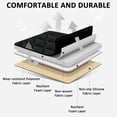 thumbnail image 5 of Deago Car Seat Cushion Pad Mat Comfort Seat Protector for Car Driver Seat Office Chair Home Use Breathable Seat Cover with Non Slip Bottom, 18.9" x 18.5" x 0.8", Gray, 5 of 9