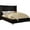 Black, variant on Aiden Black Velvet Queen Bed-Color:Black Velvet,Style:Contemporary