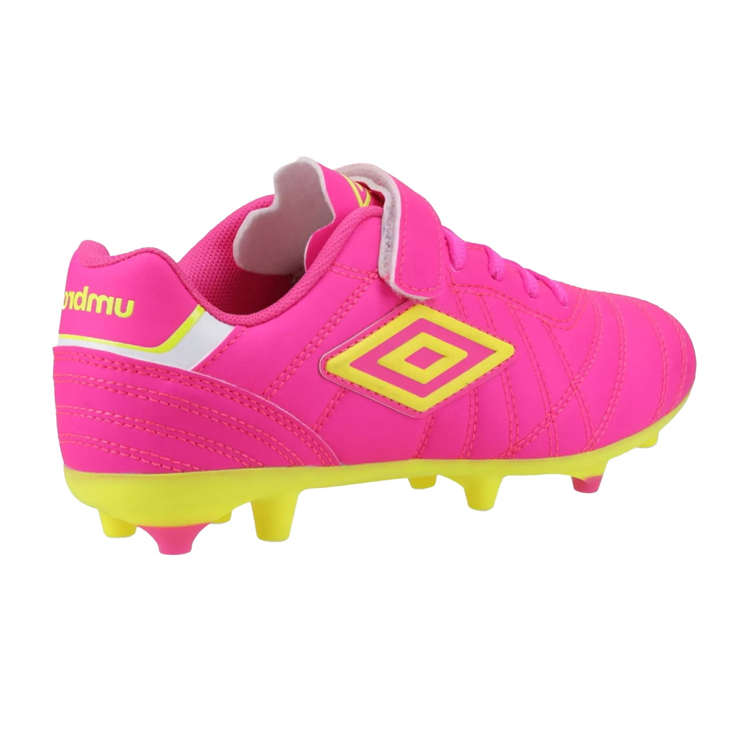 kids pink football boots