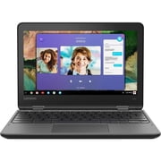 Restored Lenovo 300e Chromebook 11.6 Touchscreen 2-in-1 Laptop, Intel Celeron N4020, 4GB RAM, 32GB HD, Chrome OS, Black, 81MB0067US