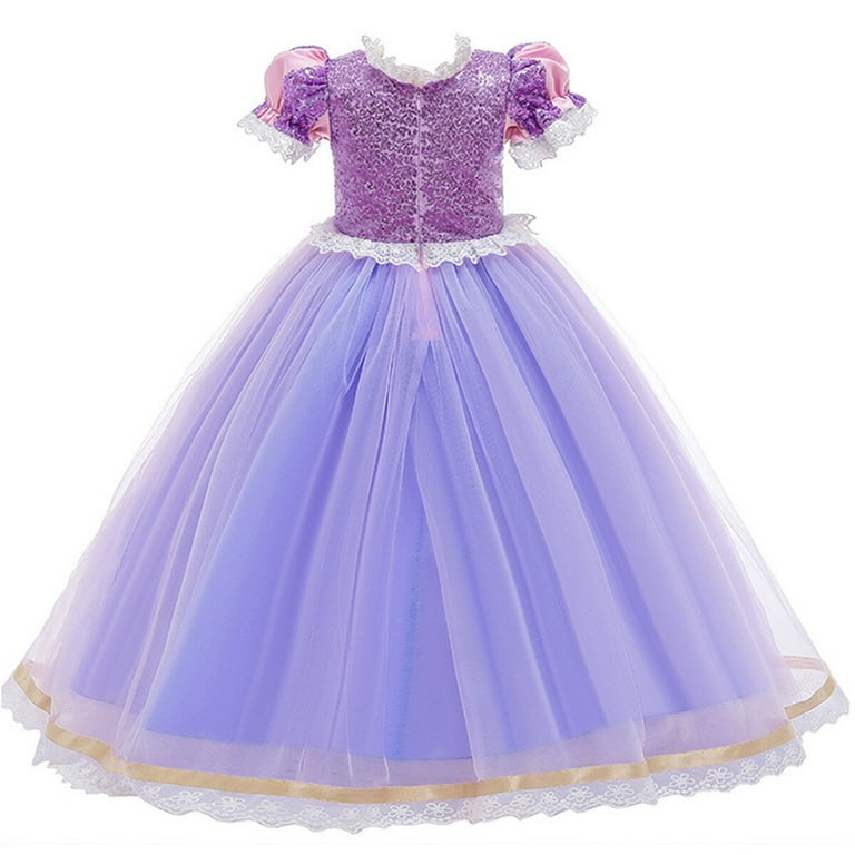 strapless open back dress Princess Sofia the First Dress Ball Gown with Pearls  Cosplayrr