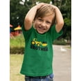 thumbnail image 4 of Tstars Kids' Tractor Big Brother & Little Brother Matching Set - Toddler T-Shirt & Baby Bodysuit, 4 of 6