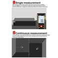 thumbnail image 3 of SNDWAY Distance Meter Infrared Distance Meter Ruler Electronic Ruler Ships with, 3 of 8