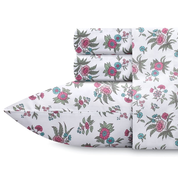 California Design Den 100 Cotton Queen Bed Sheets Set, 400 Thread Count Sateen