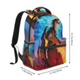 thumbnail image 2 of Wings Of Fire Backpacks Daily Large Capacity Backpack Lightweight Rucksack Casual Daypack Bookbag Shoulder Bag, 2 of 7