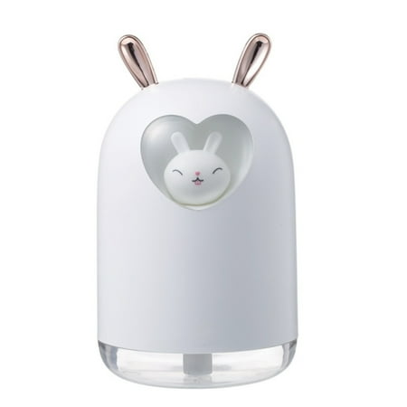 

USB Humidifier 300Ml Romantic Color LED Lamp Humidificador White