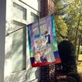 thumbnail image 2 of Carolines Treasures 7268-FLAG-PARENT Lady with her Schipperke Flag  multicolor, 2 of 2